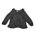 Koszula damska czarna EU52 z kołnierzem New Look Curves - zdjęcie 2