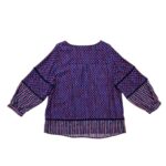 Bluzka damska Monsoon EU40 L granatowa grochy - zdjęcie 2