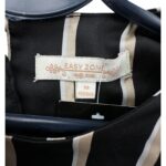 Koszula damska Easy Zone, czarna w paski, rozmiar M EU38 - zdjęcie 2