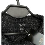 Sweter New Look 915, czarny, błyszczący, rozmiar 164-170 cm - zdjęcie 2