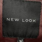 New Look Ramoneska Damska Bordowa EU44 - zdjęcie 2