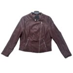 New Look Ramoneska Damska Bordowa EU44 - zdjęcie 1