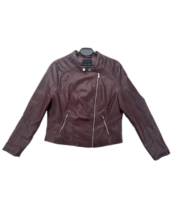 New Look Ramoneska Damska Bordowa EU44