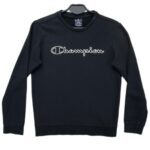 Champion Czarna Bluza z Logo L 40 EU - zdjęcie 1