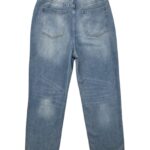 Jeansy z Przetarciami M 38 EU - zdjęcie 3