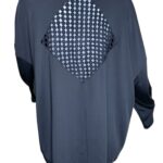 Bluzka Oversize Czarna 2XL Lekka Stylowa - zdjęcie 2