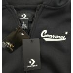 Bluza Dziecięca Converse, Czarna, Rozmiar 12-13 lat 147-163cm. - zdjęcie 2