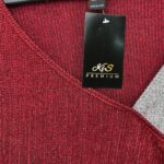 Bluzka Damska Błyszcząca Dwukolorowa L EU40 - zdjęcie 2