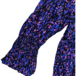 TU Damska Kolorowa Koszula z Wiązaniem na Plecach 52 EU - zdjęcie 2