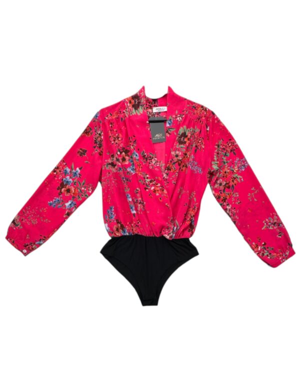 Mira Co Body Damskie Kwiatowe Różowe