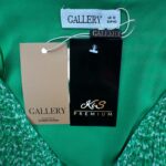 Gallery Bluzka Damska Zielony Wzór EU 40 L - zdjęcie 3