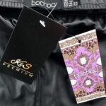 Boohoo Spódnica ekoskóra Damska Czarna Elegancka EU 42 - zdjęcie 3