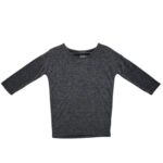 Inextenso Bluzka Damska Błyszcząca Czarna Brokat XS EU 34 - zdjęcie 1