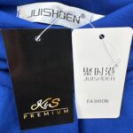 Juishden Bluzka Z Golfem Damska Niebieska Chabrowa XL EU 42 - zdjęcie 2