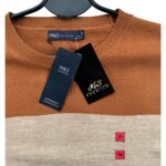 MS Collection Sweter Damski Paski Kolorowa Supersoft EU 46 - zdjęcie 2