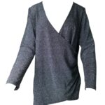 Very Brokatowa Bluzka Damska 48 EU - zdjęcie 1