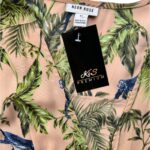 Sukienka Neon Rose z Tropikalnym Motywem M 38 EU - zdjęcie 3