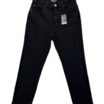 Primark Czarne Spodnie Jeansowe Slim Straight L 40 EU - zdjęcie 1