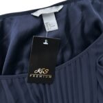 HM Granatowa Sukienka Plisowana L 40 EU - zdjęcie 3