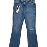 River Island Damskie Jeansy z Przetarciami - zdjęcie 1