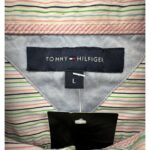 Tommy Hilfiger Męska Koszula w Paski L 40 EU - zdjęcie 2
