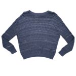 Peacocks Sweter Ażurowy Granatowy Damski EU 44 - zdjęcie 3