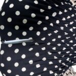 Culture Czarno-biała Sukienka w Groszki - zdjęcie 2