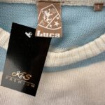 Luca Sweter Męski Paski L Klasyczny - zdjęcie 2