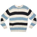 Luca Sweter Męski Paski L Klasyczny - zdjęcie 1