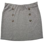 George Spódnica Damska Guziki Wzór Elegancka EU 42 XL - zdjęcie 1