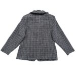 Marynarka Damska Krata XXL EU 42 Czarny Biały - zdjęcie 3