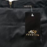 River Island Woskowana Spódnica Ołówkowa z Zamkiem XXS 32 EU - zdjęcie 3