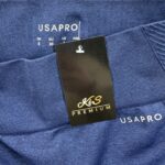 USAPRO Granatowe Krótkie Leginsy Sportowe S 36 EU - zdjęcie 3