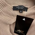 New Look Beżowy Damski Sweter z Ozdobnym Wycięciem M 38 EU - zdjęcie 2