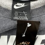 Nike Szara Uniwersalna Bluza z Logo S 36 EU - zdjęcie 2