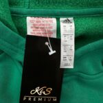 Adidas Zielona Dziecięca Bluza z Kapturem 152 CM 11-12 YRS - zdjęcie 3