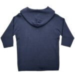 Granatowa Bluza z Kapturem i Sznurkiem z Cyrkoniami M 38 EU - zdjęcie 3