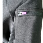 FF Czarna Bluza z Kapturem i Zamkiem 164 CM 13-14 YRS - zdjęcie 2