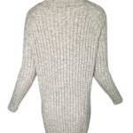 Sweterkowa Sukienka Damska Beż EU 36 S - zdjęcie 2