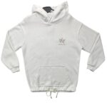 Sian Marie Biała Bluza z Kapturem i Haftowanymi Napisami XS 34 EU - zdjęcie 1