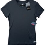 New Balance Czarna Sportowa Koszulka Damska XS 34 EU - zdjęcie 1