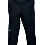 Under Armour Czarne Sportowe Leginsy Krótkie S 36 EU - zdjęcie 1
