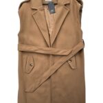 Gallery Beżowy Bezrękawnik z Paskiem XXL 44 EU - zdjęcie 1