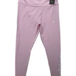 Adidas Różowe Długie Leginsy Sportowe S 36 EU - zdjęcie 1