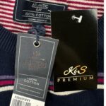 Atlantic Bay Męski Sweter w Paski L 40 EU - zdjęcie 2