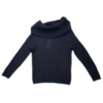 Designers Sweter Damski Golf Granatowy EU 38 M - zdjęcie 1