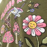 Next Bluza Dziecięca 11 Lat Nadruk Khaki 146 cm - zdjęcie 2