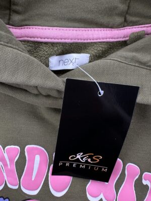 Next Bluza Dziecięca 11 Lat Nadruk Khaki 146 cm - zdjęcie 3