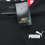 Puma Koszulka Męska Logo Czarna XL - zdjęcie 2