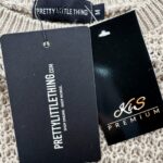 Pretty Little Thing Sweter Damski Beżowy EU 38 M - zdjęcie 2